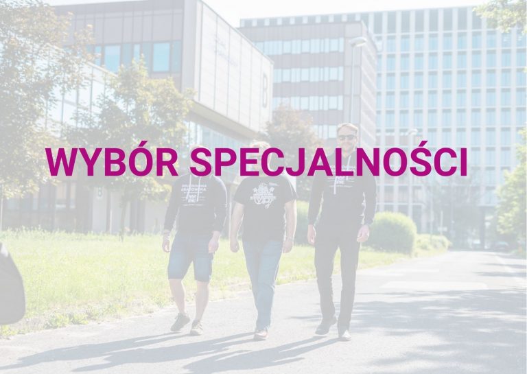 Wybór specjalności