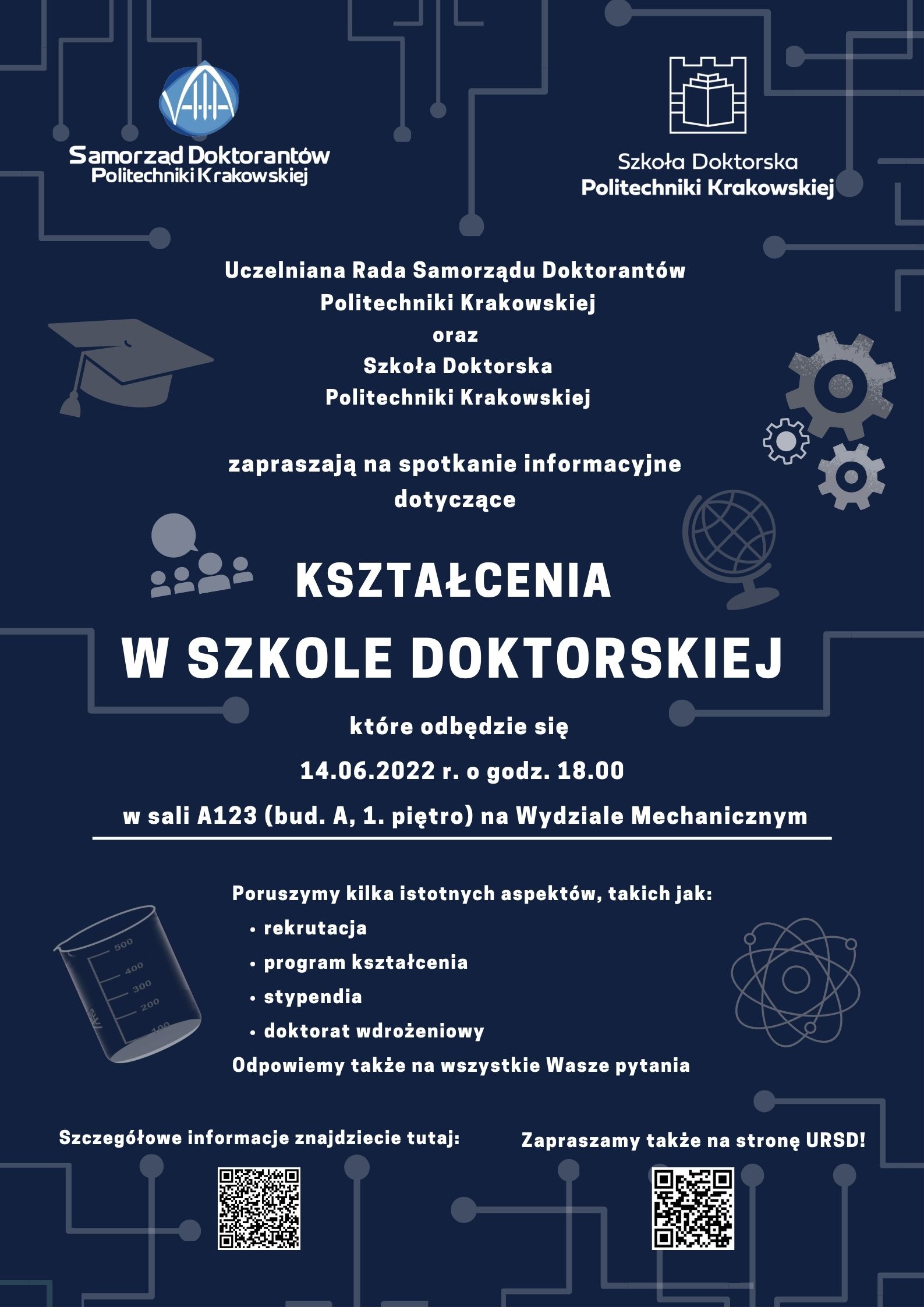 Kształcenie w Szkole Doktorskiej – spotkanie informacyjne