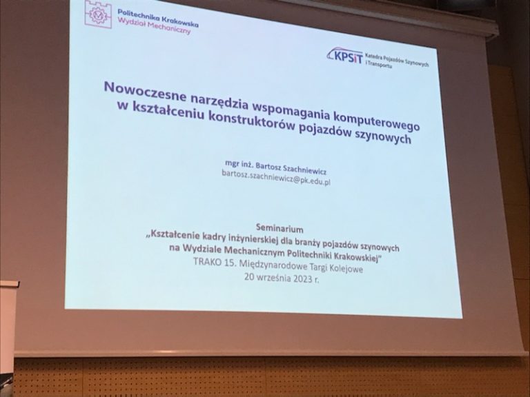 Eksperci Wydziału Mechanicznego na Targach TRAKO 23