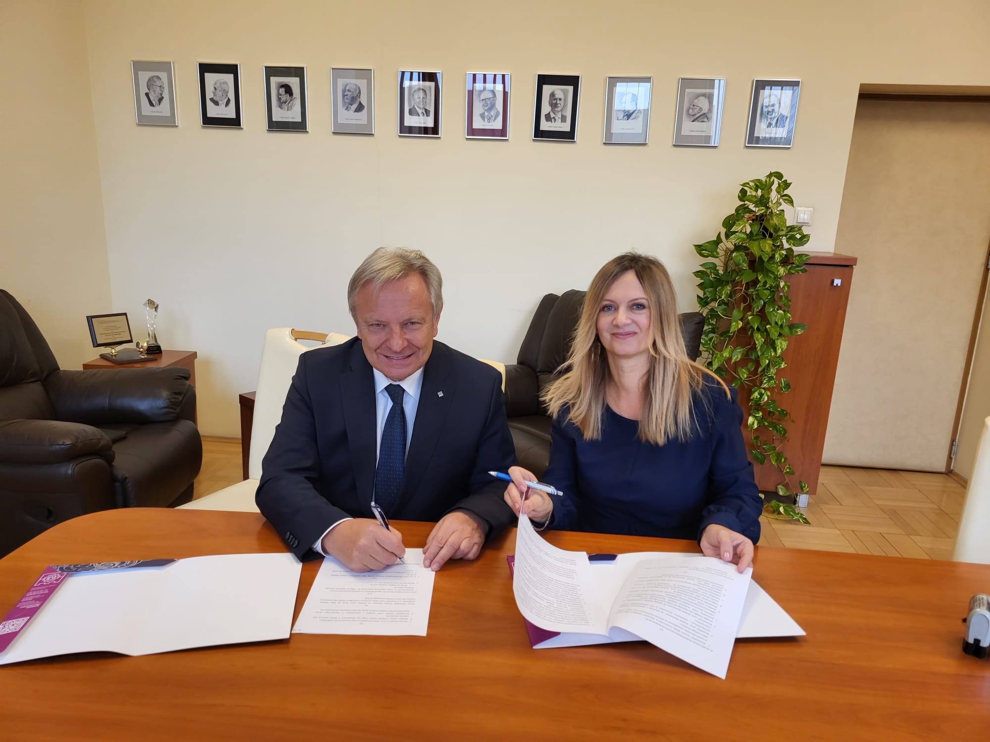 Rozszerzenie współpracy z Zespołem Szkół nr 1 im. św. Rafała Kalinowskiego