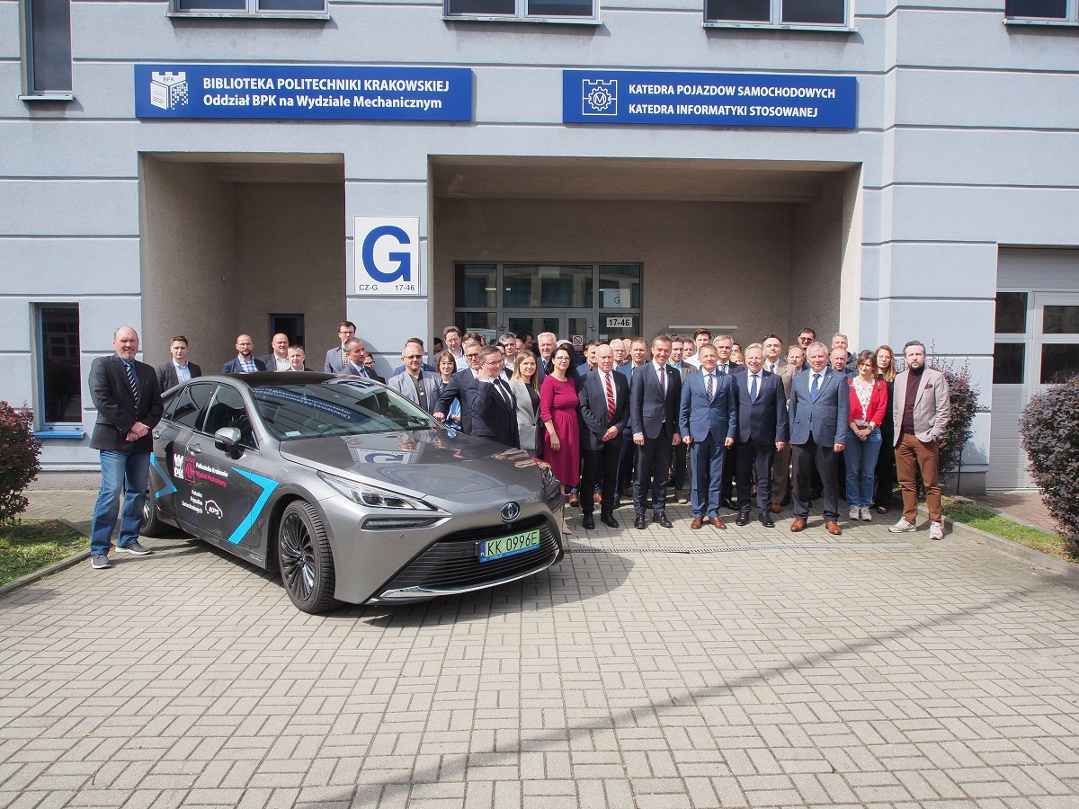 Małopolska Regionalna Grupa ds. Rozwoju Technologii Wodorowych na Wydziale Mechanicznym
