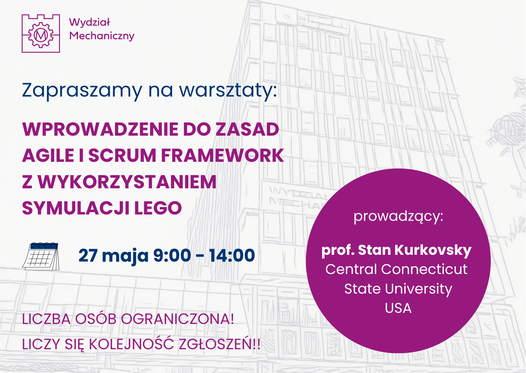 Warsztaty “Wprowadzenie do zasad Agile i Scrum Framework z wykorzystaniem symulacji LEGO”
