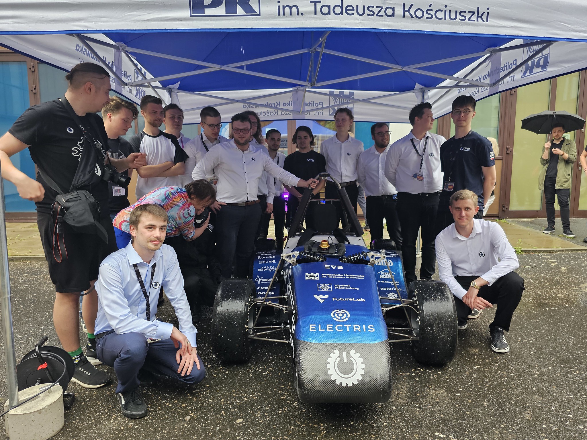Prezentacja MP1 – elektrycznego bolidu wyścigowego zespołu PK MechPower
