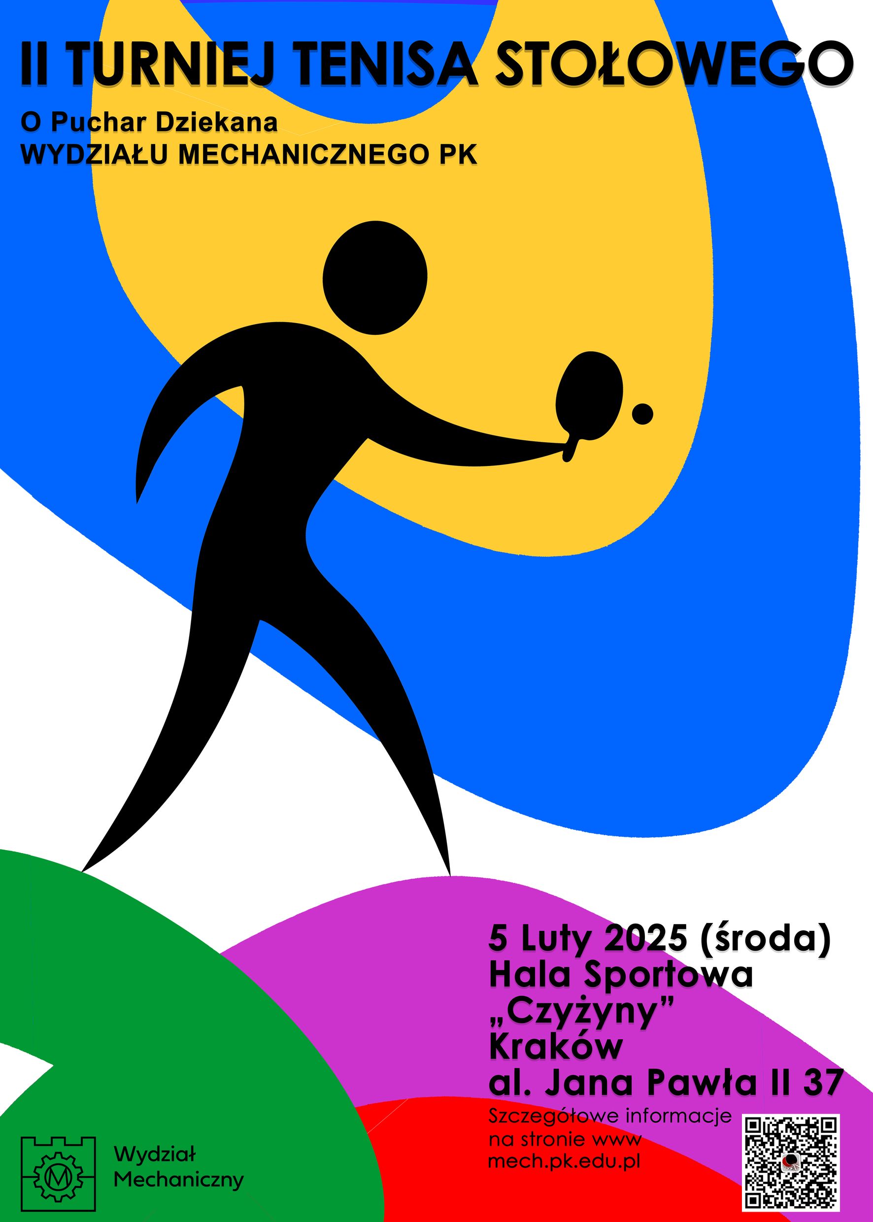 II turniej tenisa stołowego o puchar Dziekana Wydziału Mechanicznego