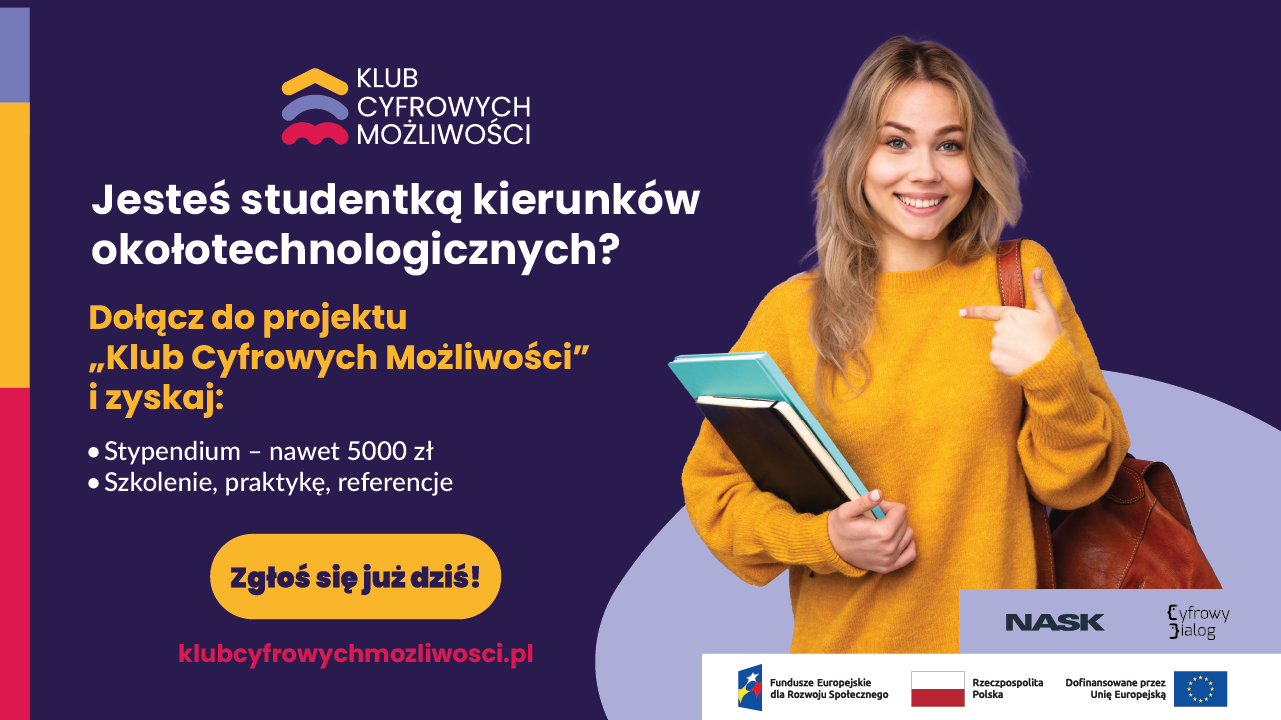Klub Cyfrowych Możliwości – zaproszenie do projektu