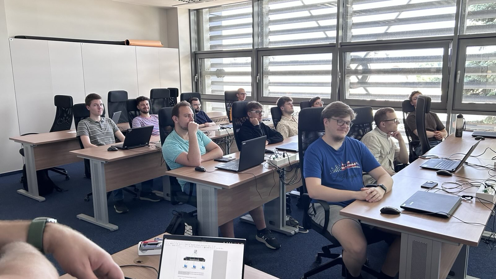 Studenci Informatyki Stosowanej szkolili się z zakresu bezpieczeństwa sieciowego