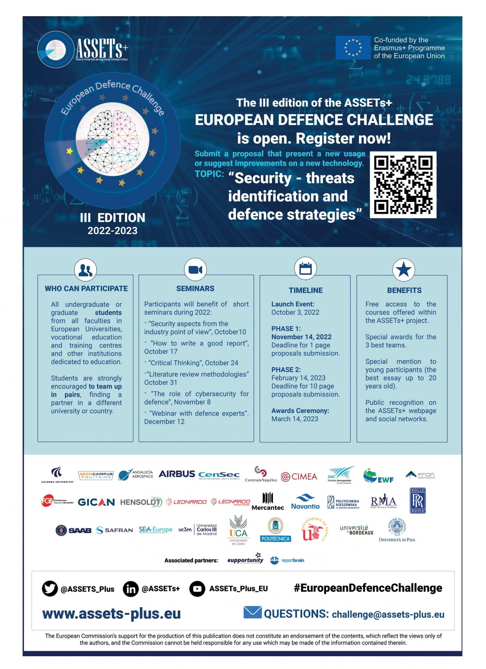 Konkurs European Defence Challenge III