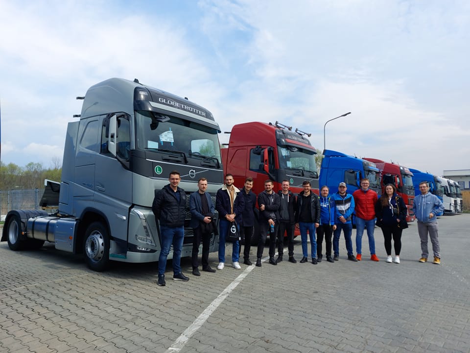 Wizyta Studentów w Volvo Trucks Skawina