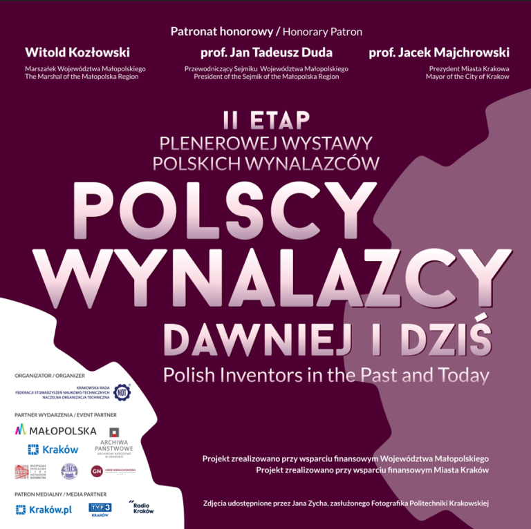 Nasi naukowcy na wystawie plenerowej „Polscy Wynalazcy Dawniej i Dziś”