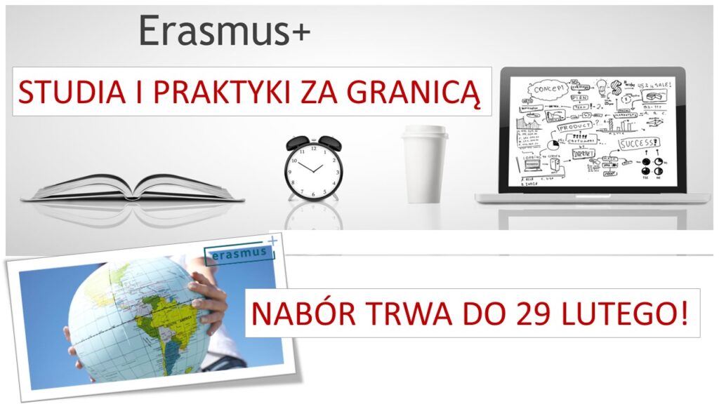 Erasmus plus studia i praktyki za granicą