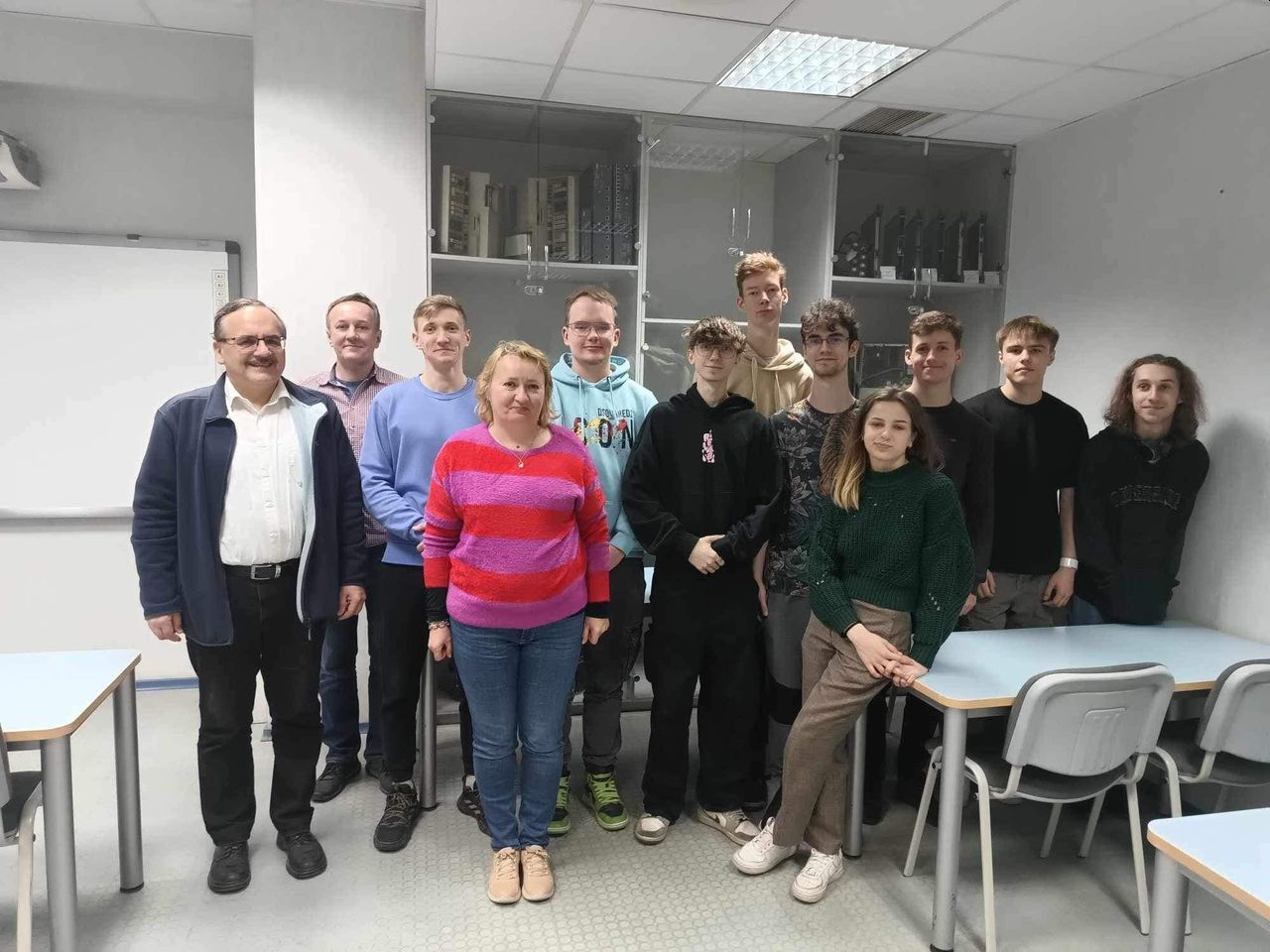 Wizyta uczniów z Technikum Informatycznego w Niepołomicach